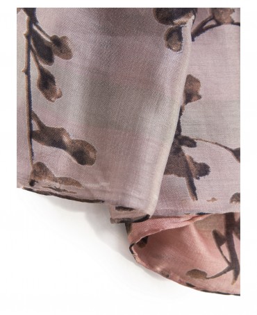 Палантин Женский SN40-ORCHIDEES/PECHE